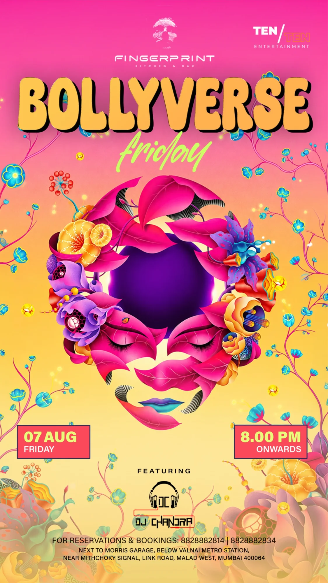 Bollyverse Friday ft. DJ Chandra at Fingerprint Kitchen & Bar Malad