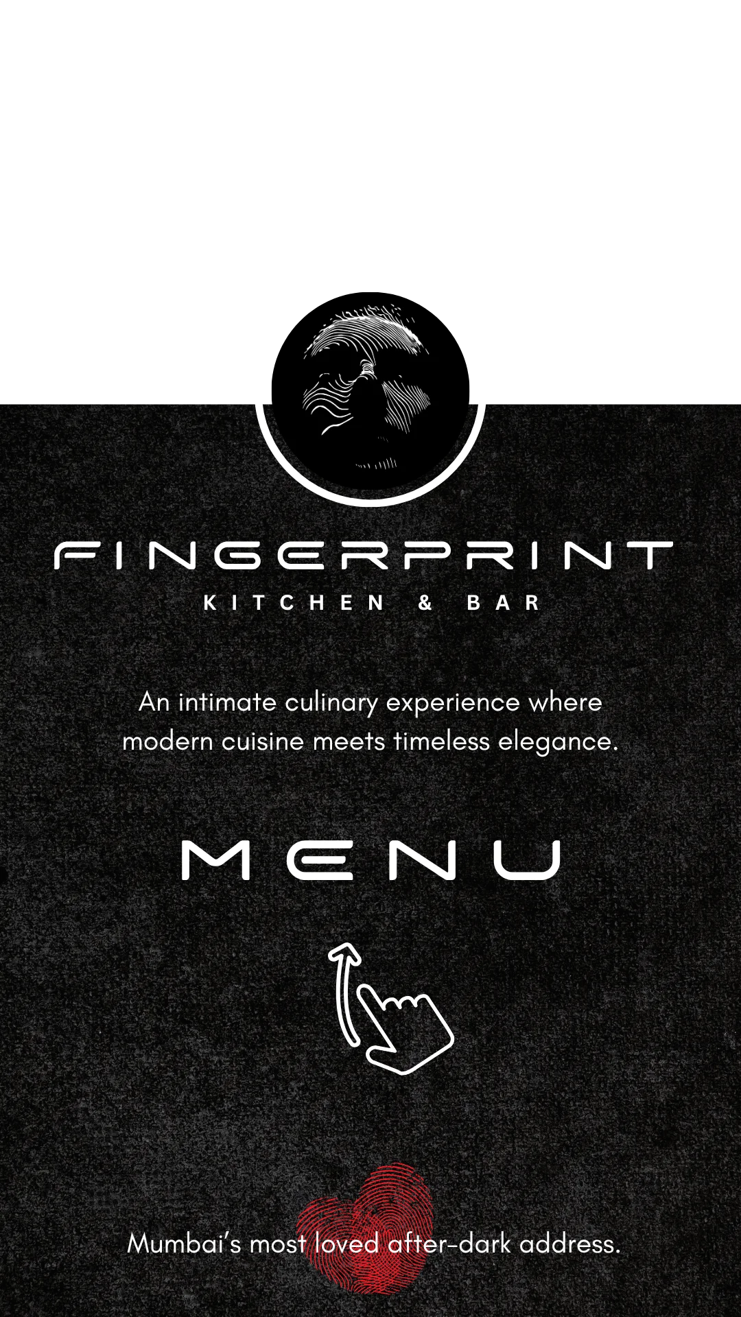 Fingerprint Kitchen & Bar menu